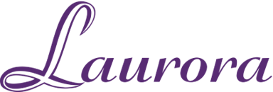 Laurora Logo paars